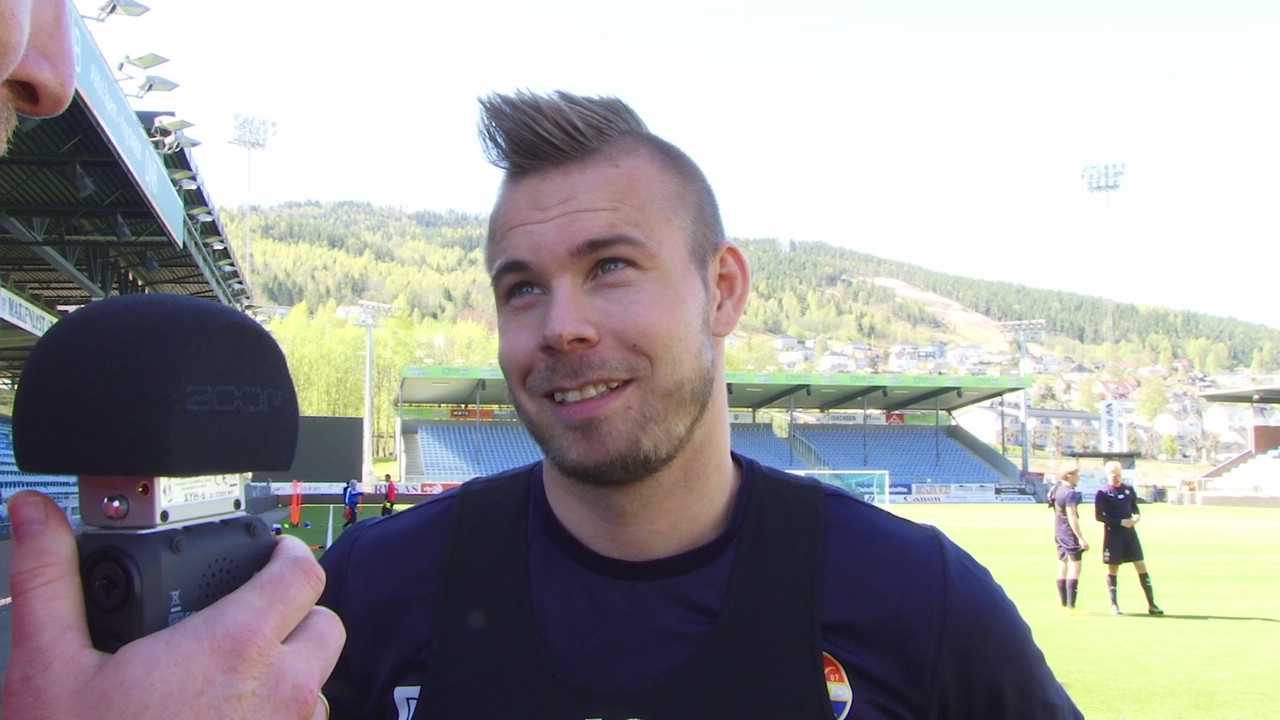 Nybakt pappa Marcus Pedersen